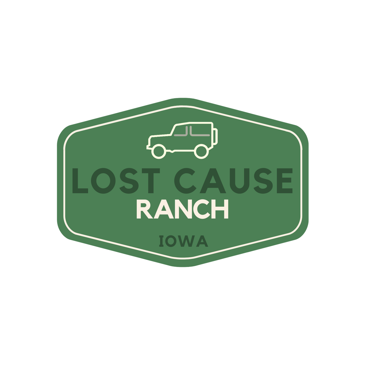 Lost Cause Ranch Sticker