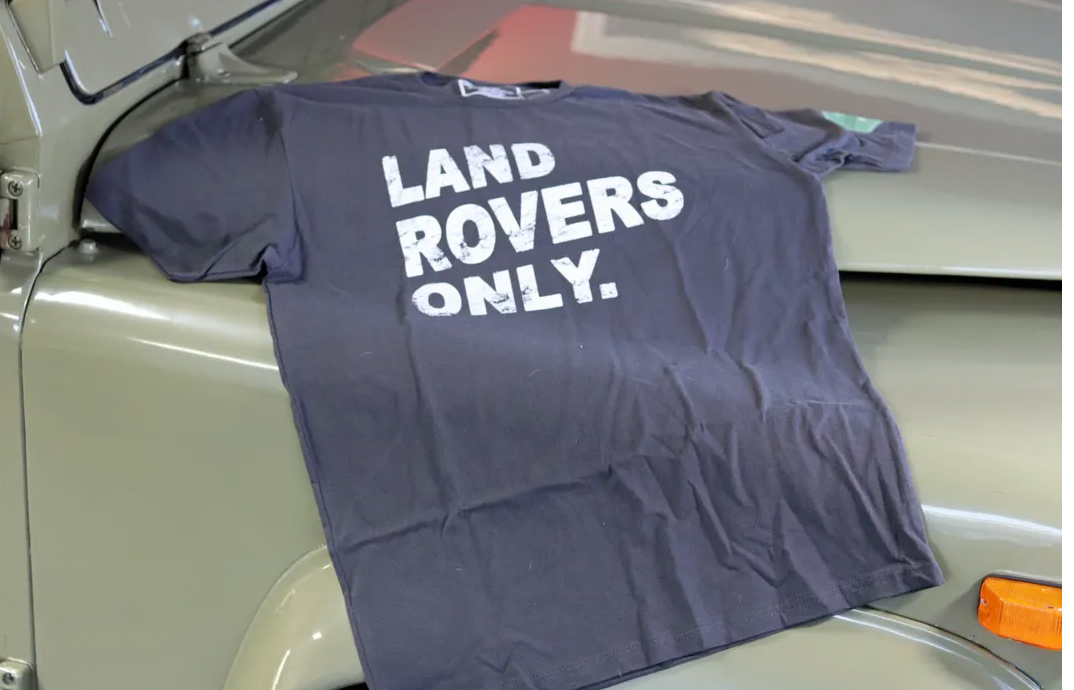 Land Rovers Only. Short Sleeve