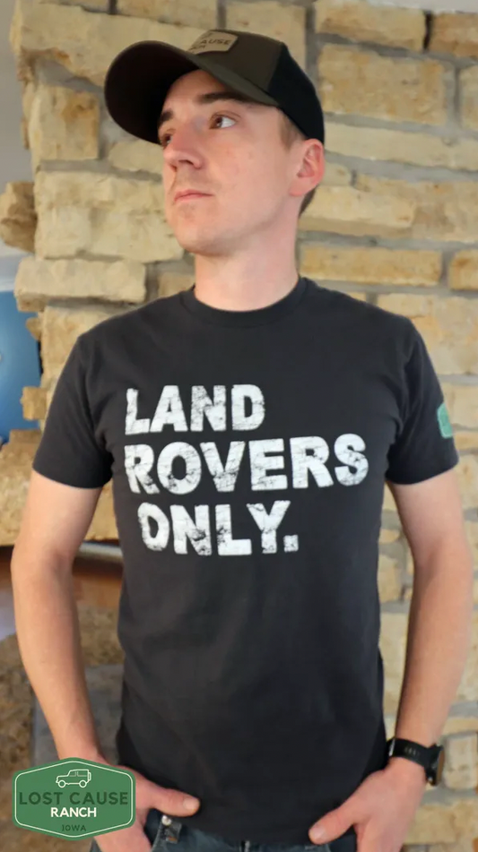 Land Rovers Only. Short Sleeve